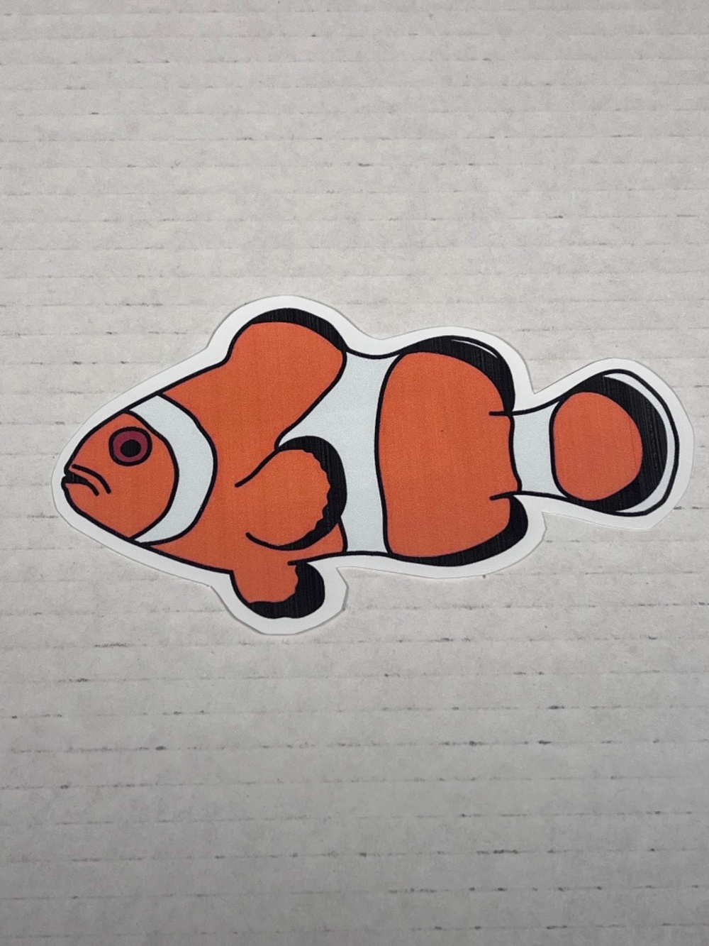 Clown Fish Vinyl Cut Sticker
